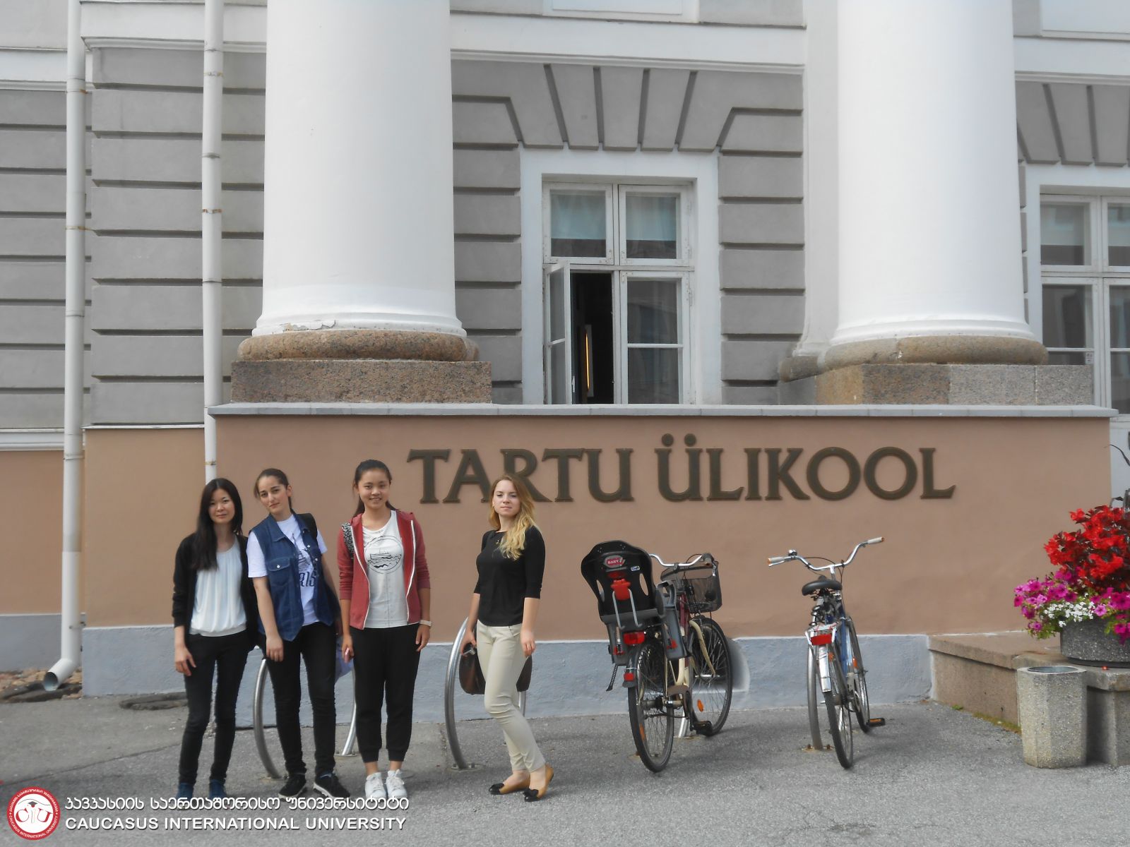 CIU Student Tsitsino Khachidze at Tartu University International Summer School